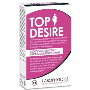 Капсулы для женщин для повышения либидо Labophyto Top Desire Improved Womens Libido 60 капсул