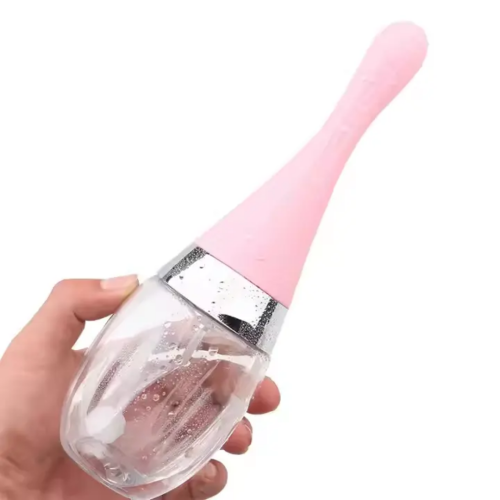Анальний душ автоматичний рожевого кольору Sexy desires Anal shower 3 режими подачі 300 мл - 3