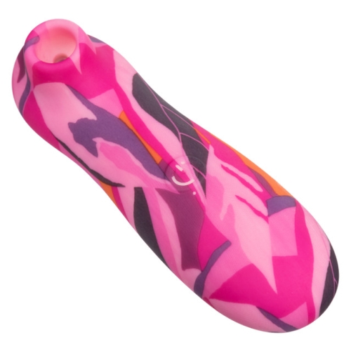Вакуумный клиторальный стимулятор розового цвета California еxotic novelties Naughty Bits Suck Buddy - 8