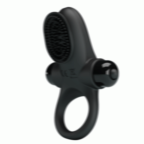 Кільце ерекційне з вібро-стимуляцією клітора Pretty Love Vibrant penis ring II BI-210205 - 5