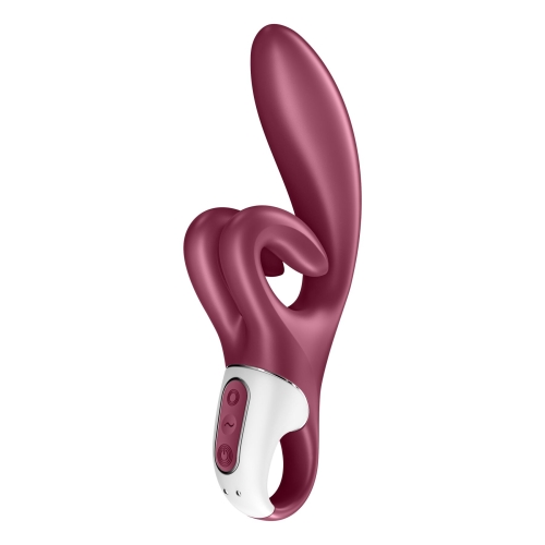Вібратор із відростком для клітора червоного кольору Satisfyer Touch Me - 5