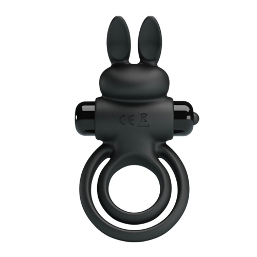 Кільце ерекційне з вібро-стимуляцією клітора Pretty Love Vibrant penis ring III BI-210206 - 2