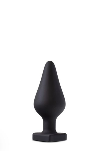 Анальная пробка силиконовая черная черная Blush Temptasia Spank Me - 1