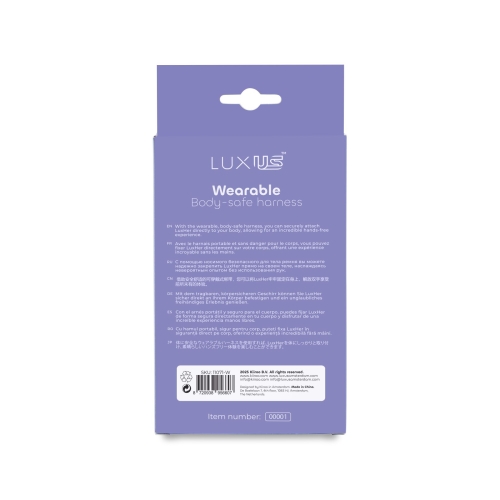 Ремінь для нюдового вібратора Kiiroo LuxusHer Luxus Harness - 4