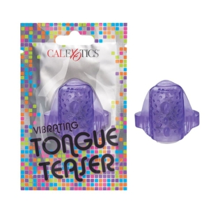 Вибратор на язык для оральных ласк фиолетового цвета California Exotic Novelties