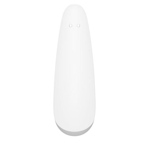 Вакуумный клиторальный стимулятор смарт Satisfyer Curvy 2+ White - 2