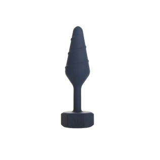 Анальная пробка синяя Lux Active Twist Plug размер Small