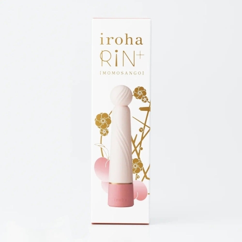 Вибратор для точки G розовый Iroha Rin + Tenga - 4