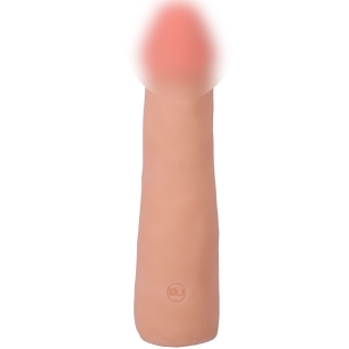 Фаллоимитатор реалистичный на присоске телесный Doc Johnson The Realistic Cock ULTRASKYN - 7 Inch Vanilla