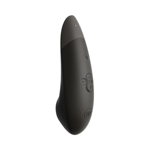 Вакуумний кліторальний чорний стимулятор Womanizer Enhance - 3