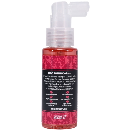 Спрей для минета Глубокая Глотка Doc Johnson GoodHead Deep Throat Spray – Sweet Strawberry Клубника (59 мл) - 2