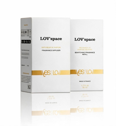 Ароматический диффузор с ароматом франжипани YESforLOV LOV'space + рефіл Bewitching Fragrance Refill 50 мл - 2