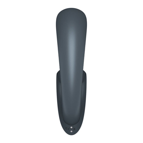 Вібратор для точки G та з відростком для клітора сірого кольору Satisfyer G for Goddess 1 - 5