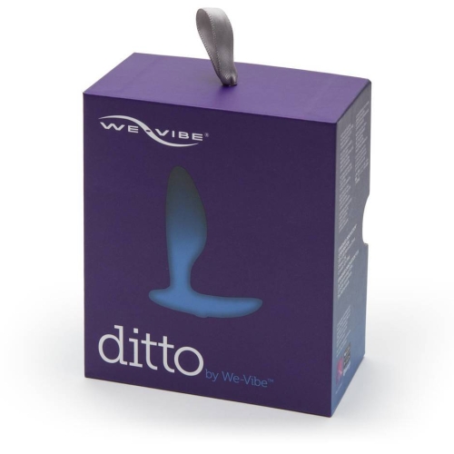Анальная пробка с вибрацией Ditto от We-Vibe синяя - 8