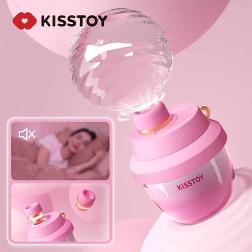 Вакуумний стимулятор для клітора рожевий KissToy Kiss Pods - 4