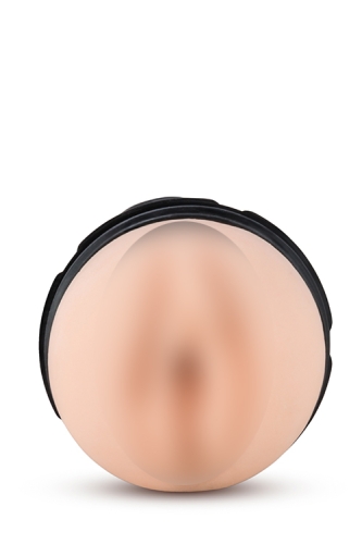 Мастурбатор-вагина в колбе для члена M FOR MEN THE TORCH PUSSY VANILLA - 1
