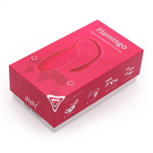 Смарт-виброяйцо для точки G и клитора Magic Motion Flamingo ПОЛНОЕ СМАРТФОН УПРАВЛЕНИЕ умное управление - 12