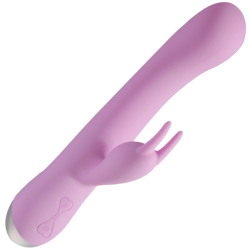 Вібратор із відростком для клітора фіолетового кольору Winyi Gentle boy - 1