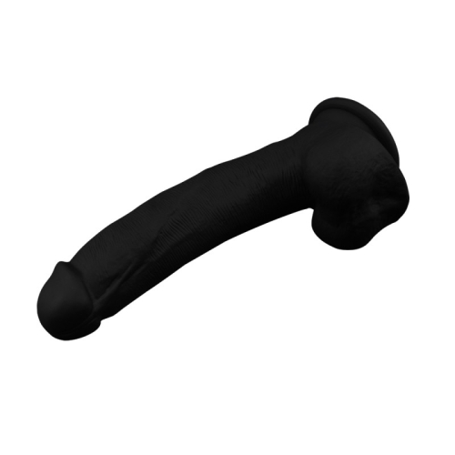 Фаллоимитатор реалистичный на присоске черного цвета Chisa Naked Legend Boss - 2