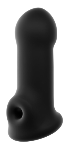 Насадка на член із закритою головкою чорна Marc Dorcel Xtend Boy - 1