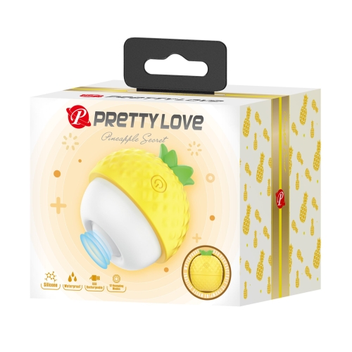 Клиторальный пульсатор желтый Lybaile PRETTY LOVE Pineapple Secret - 10