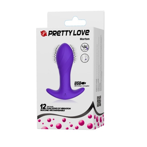Анальная вибропробка PRETTY LOVE Morton BI-040067-1 - 1