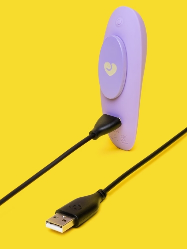 Вибротрусики для клитора с пультом сиреневый Lovehoney Mon Ami Panty Vibrator - 7