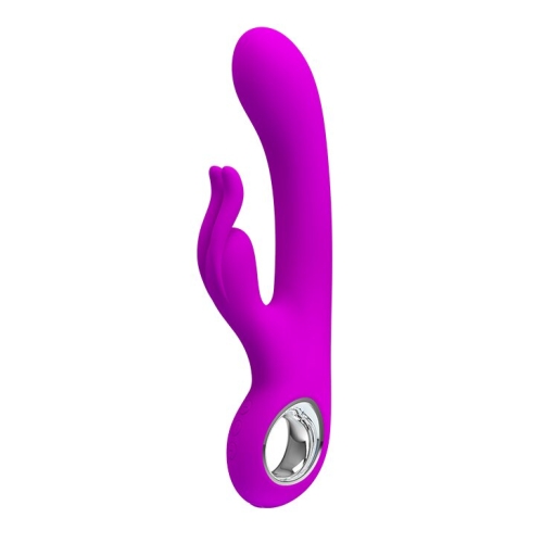 Вибратор с клиторальным отростком Lybaile Hot Rabbit - 3