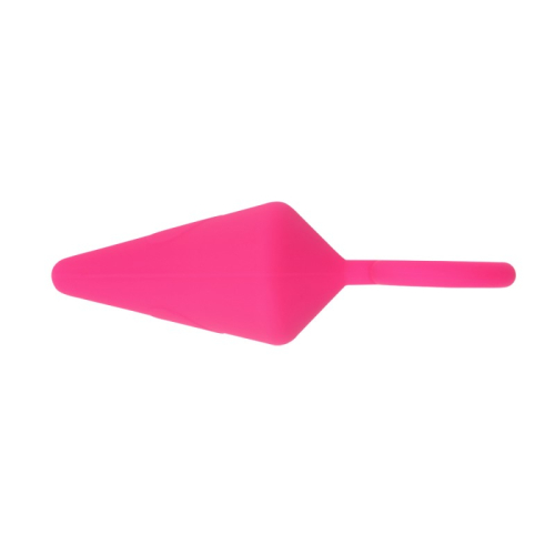 Анальний корок з кільцем рожевого кольору Chisa Candy Plug Large - 3