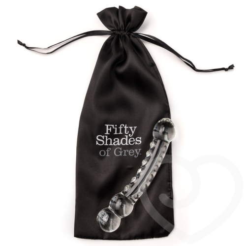 Стеклянный фаллоимитатор Fifty Shades of Grey - 5