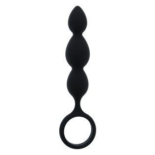 Анальные шарики черные ALL TIME FAVORITES SILICONE ANAL BEAD