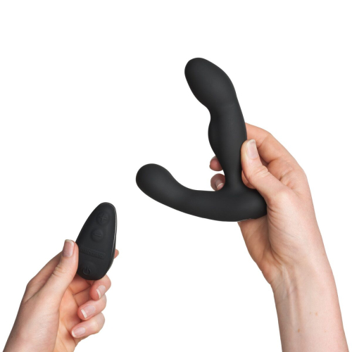 Вібромасажер простати з пультом управління чорного кольору Bathmate Prostate Pro - 7