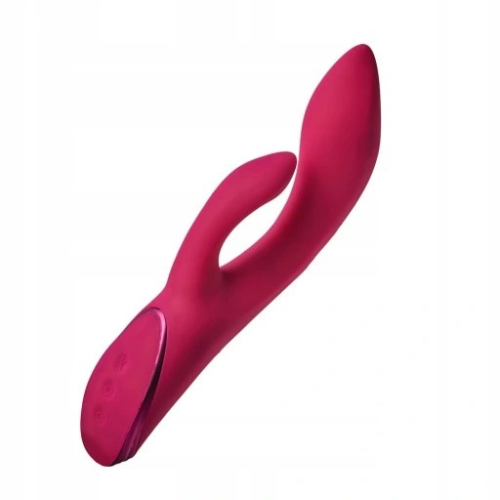 Вибратор с отростком для клитора красного цвета Dream Toys SPARKLING JULIA - 3