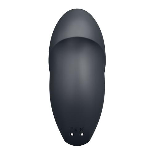 Клиторальный стимулятор серого цвета Satisfyer Tap &amp;amp; Climax 1 - 6