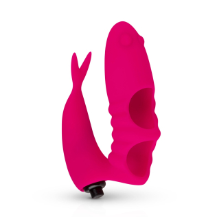 Вібратор на палець для стимуляції клітора рожевий EasyToys