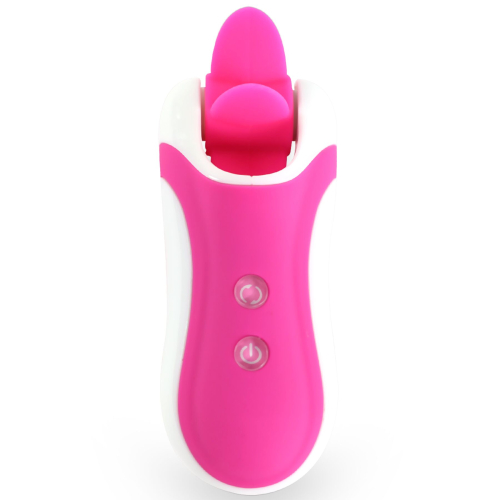 Стимулятор с имитацией оральных ласк FeelzToys розовый - 3
