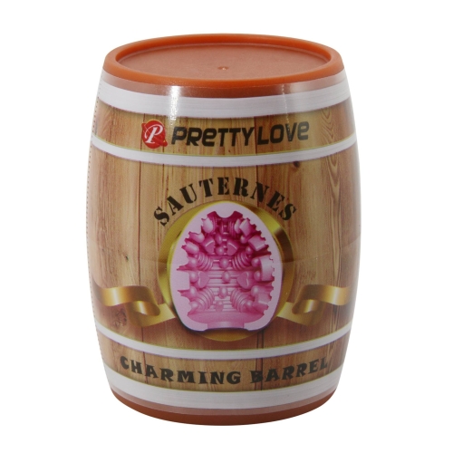 Мастурбатор яйце рожевого кольору Lybaile Pretty Love Sauterne Charming barrel - 9