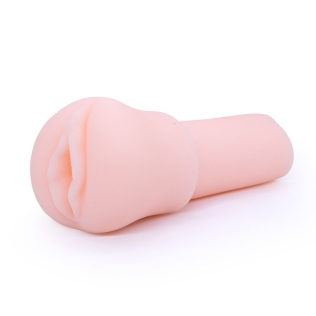 Вставка длинная для помпы вагина телесного цвета Men Powerup Vagina