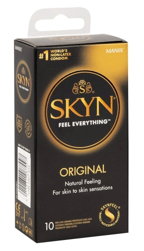 Презервативы безлатексные из полиизопрена прозрачного цвета SKYN Original 10 штук - 1