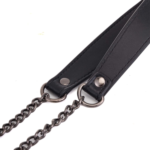 Сумка для носіння та зберігання секс іграшок чорного кольору Lockink Mysterious Square Kink Bag - 4