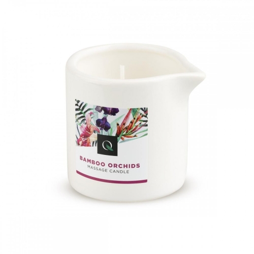 Масажна свічка з ароматом орхідеї з домішкою запаху бамбука Exotiq Massage Candle 60 мл - 3