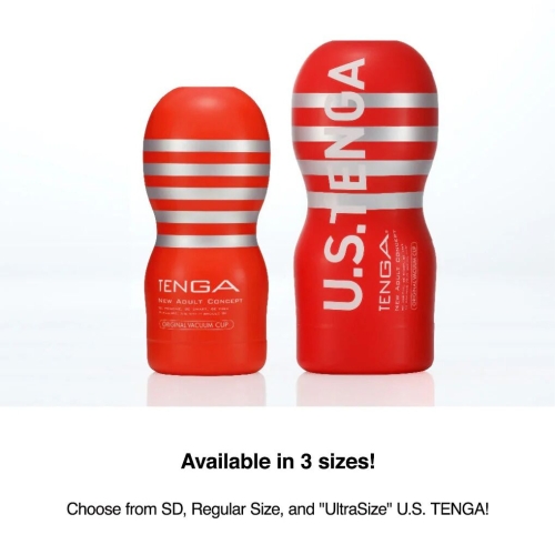 Мастурбатор для інтенсивної стимуляції пеніса головки білий Tenga SD Original Vacuum Cup Gentle - 7