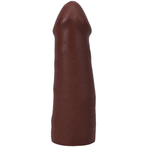 Фаллоимитатор реалистичный на присоске коричневый Doc Johnson The Realistic Cock ULTRASKYN - 5 Inch Chocolate - 4
