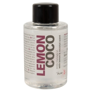 Массажное масло с тропическим ароматом лимона и кокоса Just Play Lemon Coco 50 мл
