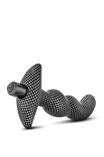 Анальний стимулятор чорний зі знімною вібропулею s PARK IGNITION PRV-02 CARBON FIBER - 7