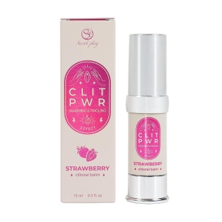 Жидкий вибратор для клитора со вкусом клубники Secret Play Clit Pwr Strawberry 15 мл (10.2026)