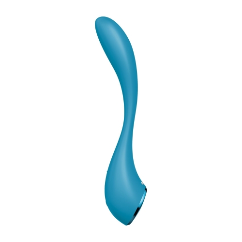 Смарт-вібратор для точки G блакитного кольору Satisfyer Flex 5 - 3