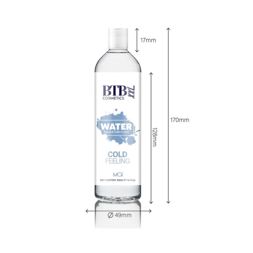 Лубрикант охлаждающий на водной основе MAI BTB COLD FEELING 250 мл - 4