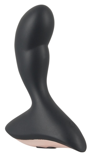 Массажер простаты силиконовый с вибрацией черного цвета Sweet Smile Prostate Vibrator - 6