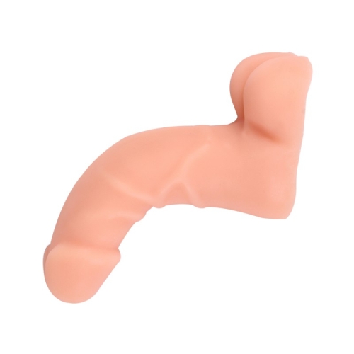 Фаллоимитатор с мошонкой реалистичный телесного цвета Chisa Cock No 01 - 2